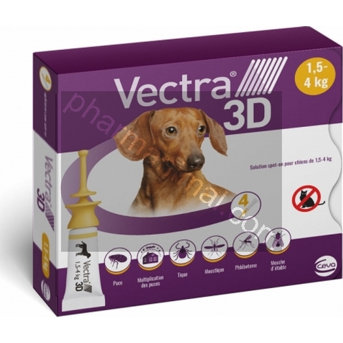 VECTRA 3D CHIEN (1,5-4)        	plaq/4    	sol ext